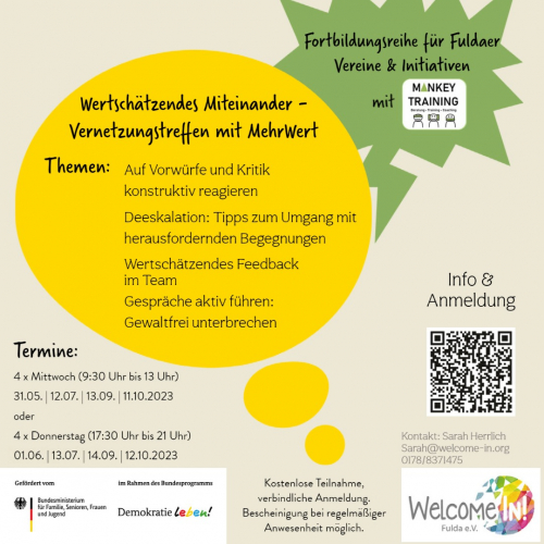 Fortbildungsreihe_Mi - Wertschätzendes Miteinander